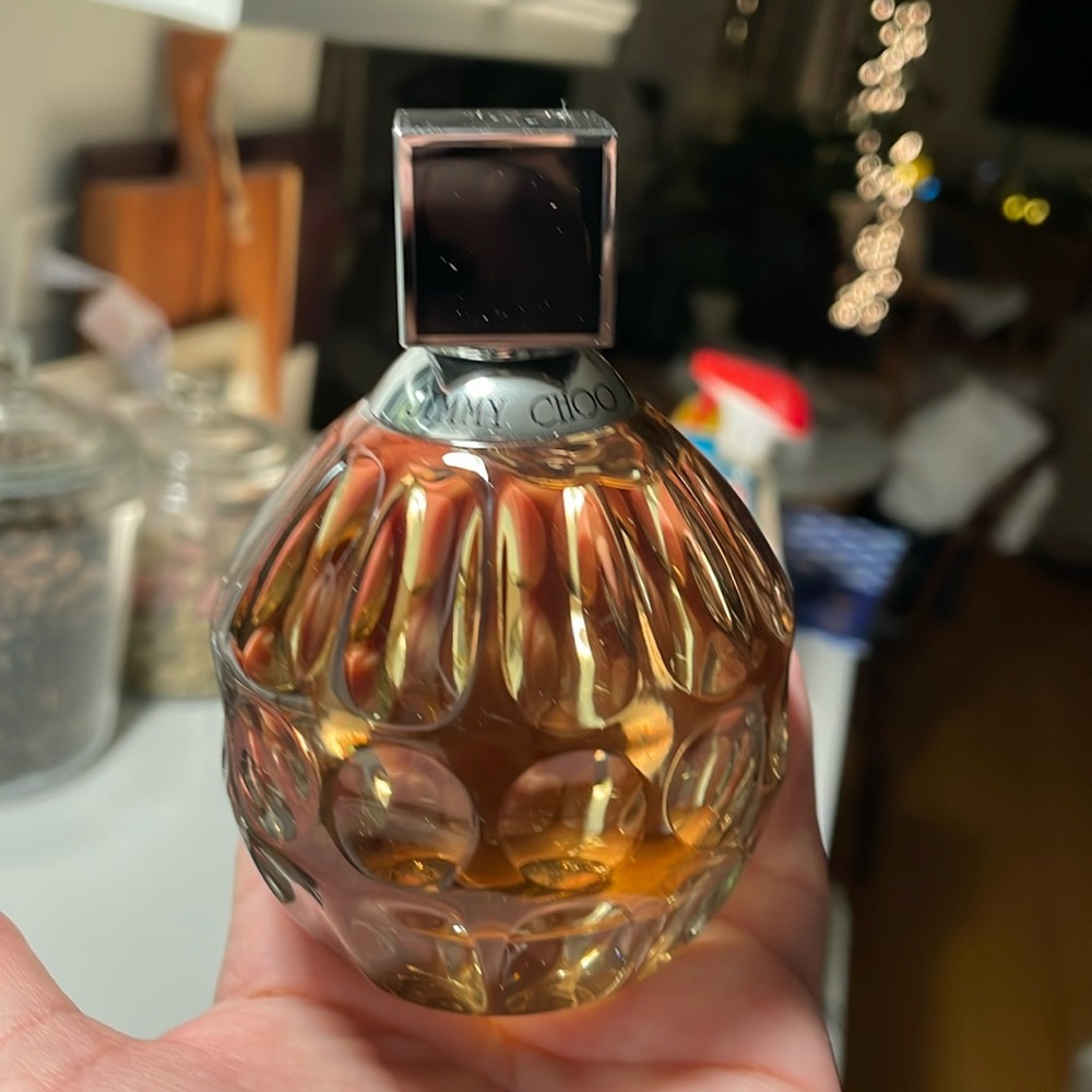 Jimmy Choo eau de parfum spray 3.3 oz with free .015 oz purse size